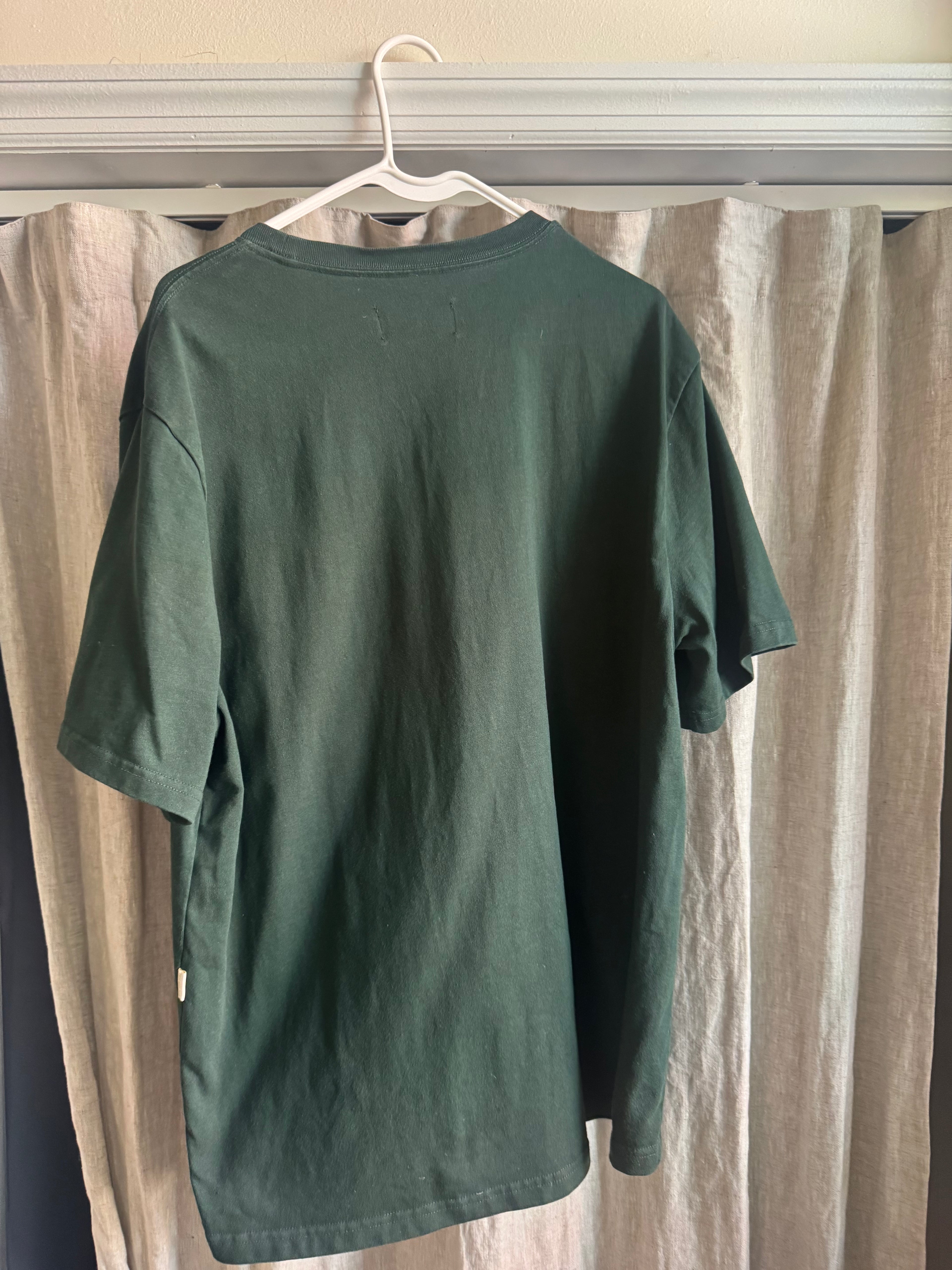 Aimé Leon Dore x MLB New York Yankees Pocket Tee — Forest Green